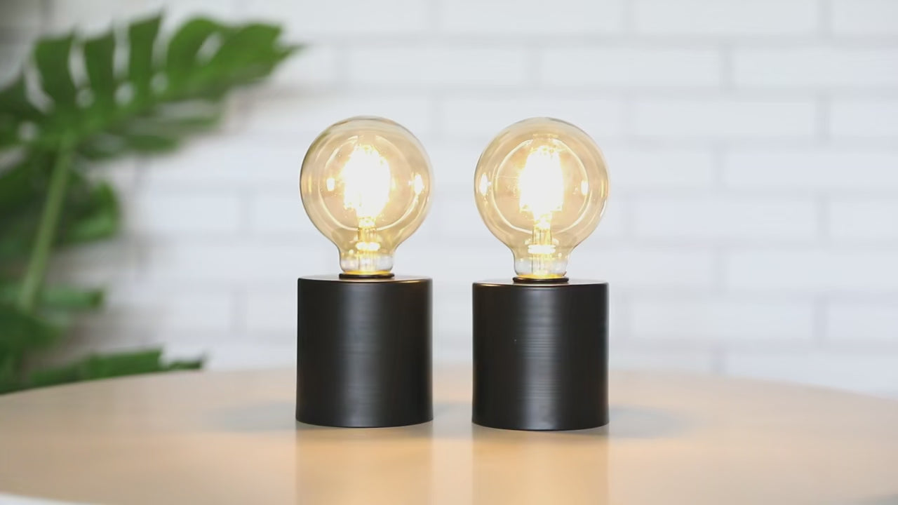 Bombilla Edison de Filamento Regulable — Luz Cálida