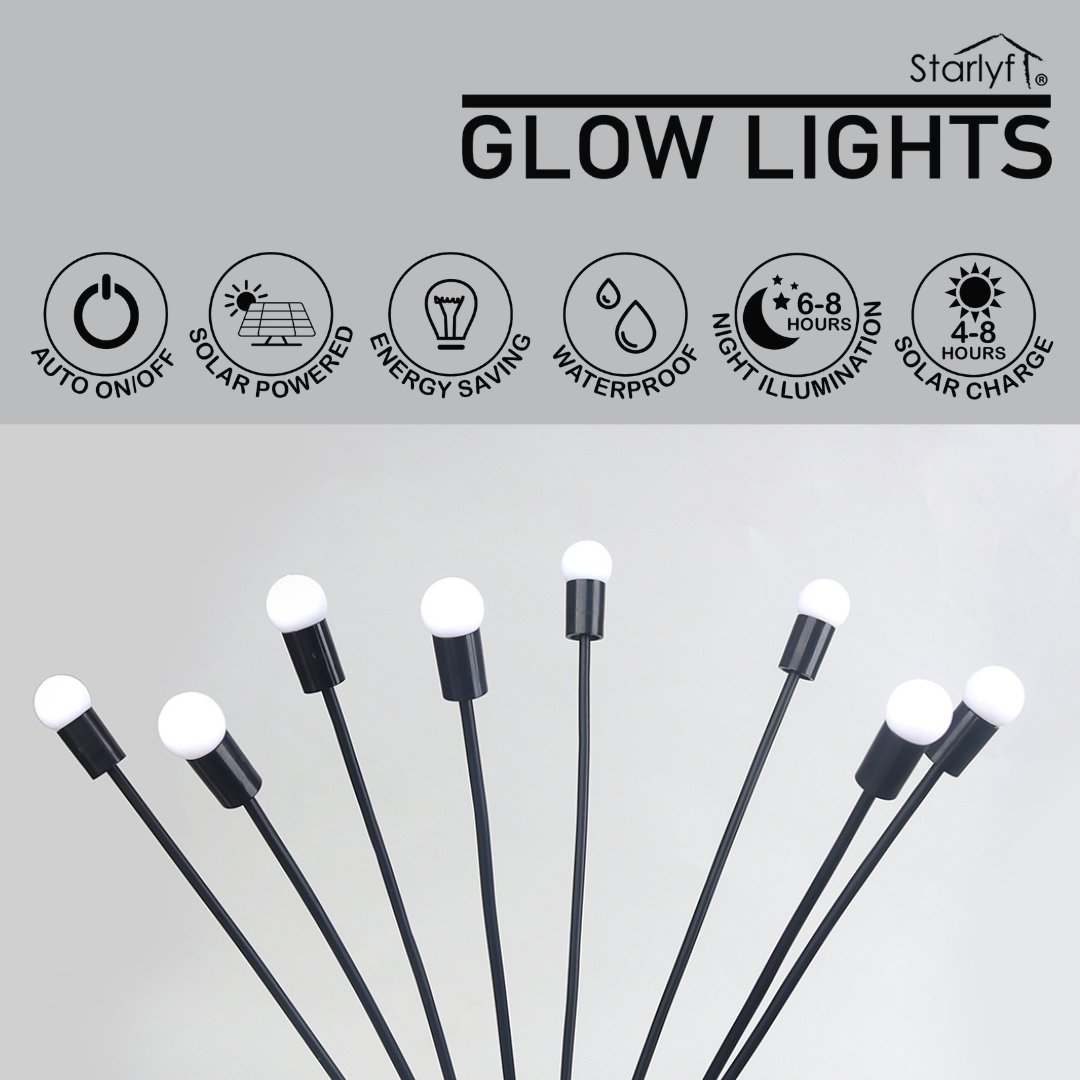 Guirnalda Solar Luciérnaga — Luces de Jardín