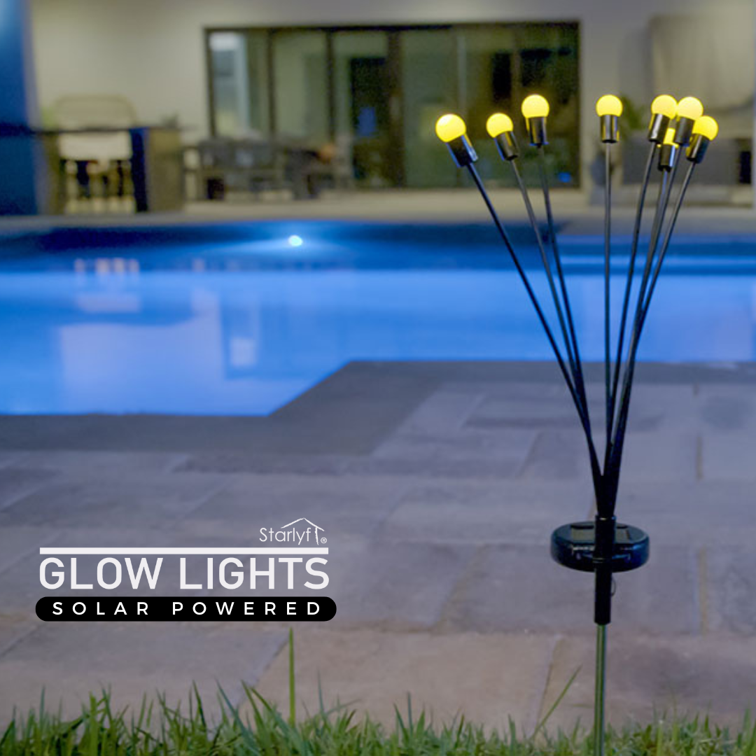 Guirnalda Solar Luciérnaga — Luces de Jardín