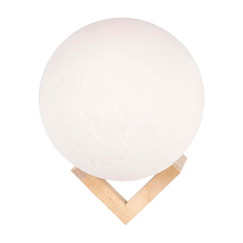 Lámpara Luna 3D — 16 Colores con Mando