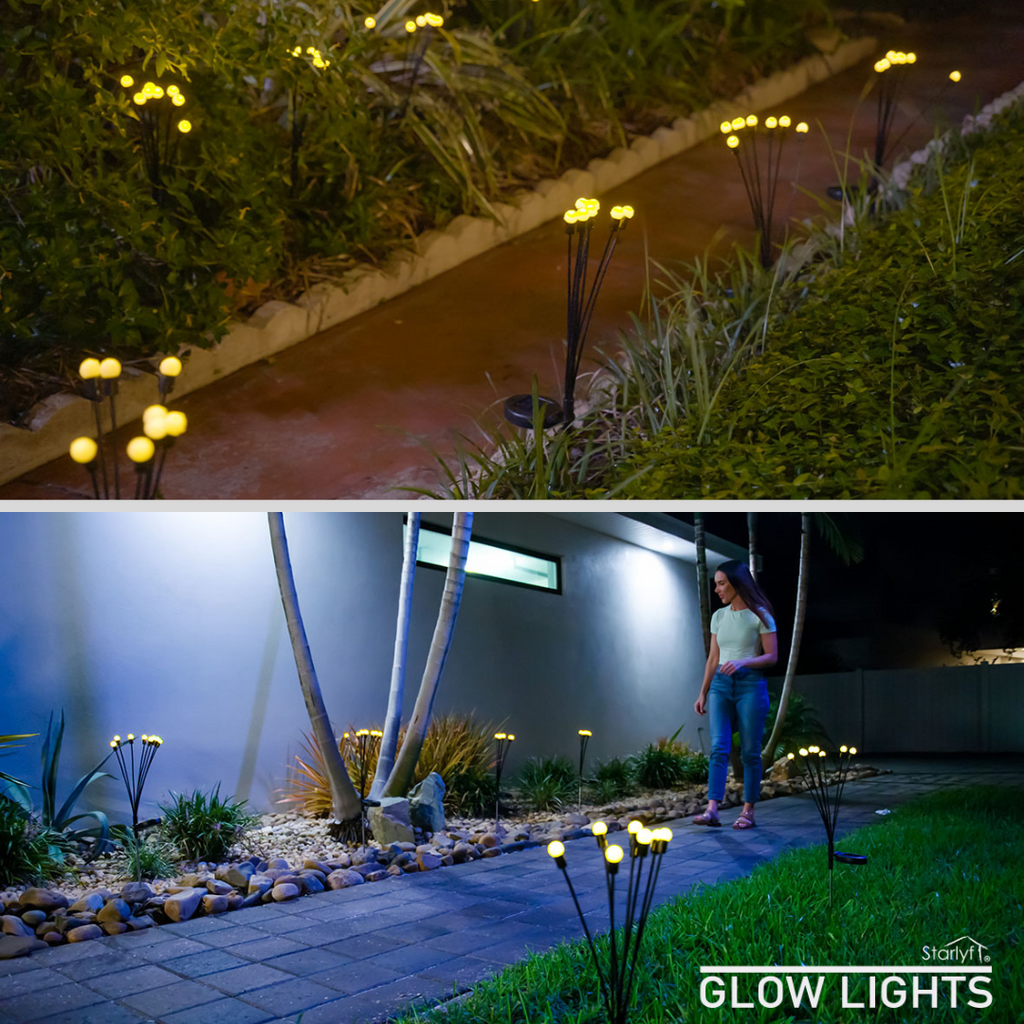Guirnalda Solar Luciérnaga — Luces de Jardín
