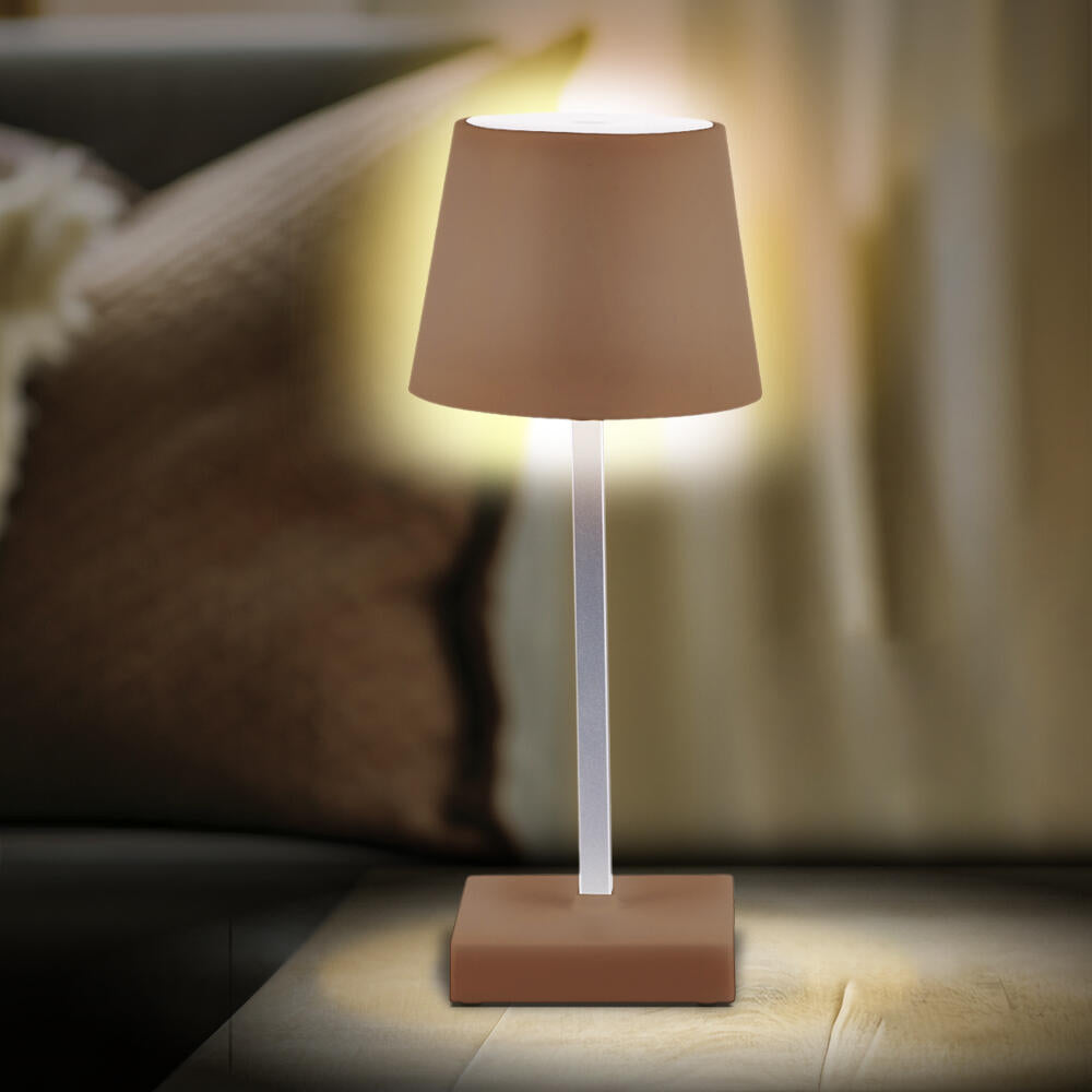 Lámpara de Mesa Táctil Regulable — Estilo Minimalista