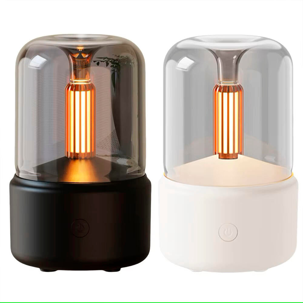 Difusor de Aromas con Luz Ambiental — Humidificador