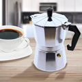 Cafetera Italiana 9 Tazas para Inducción — Acero Inoxidable