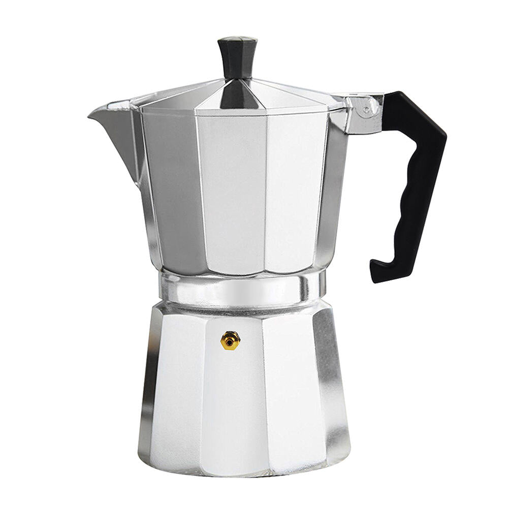 Cafetera Italiana 6 Tazas para Inducción — Acero Inoxidable