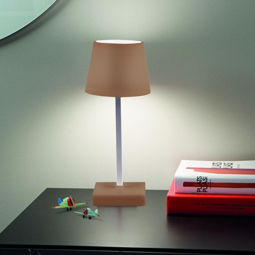 Lámpara de Mesa Táctil Regulable — Estilo Minimalista