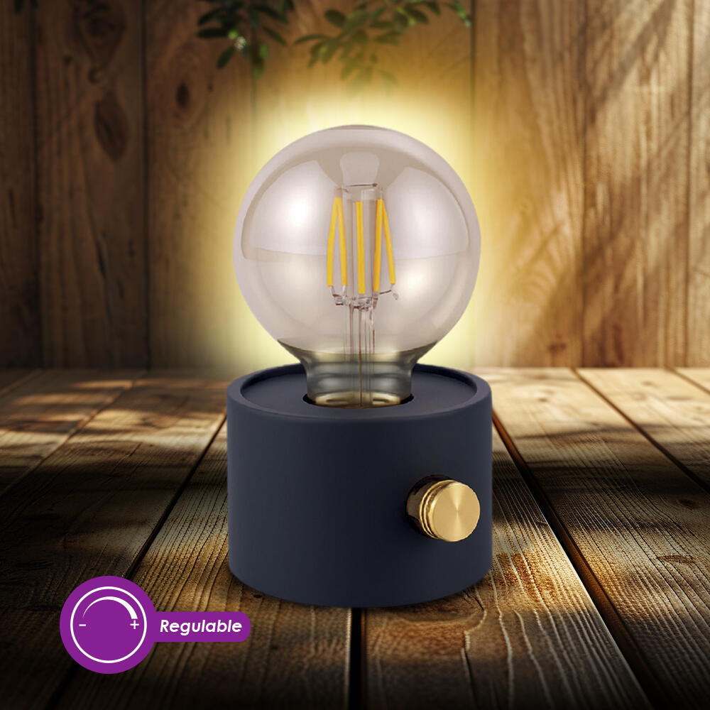 Bombilla Edison de Filamento Regulable — Luz Cálida