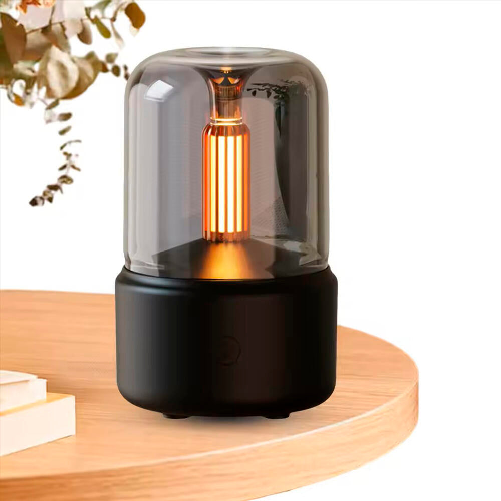 Difusor de Aromas con Luz Ambiental — Humidificador