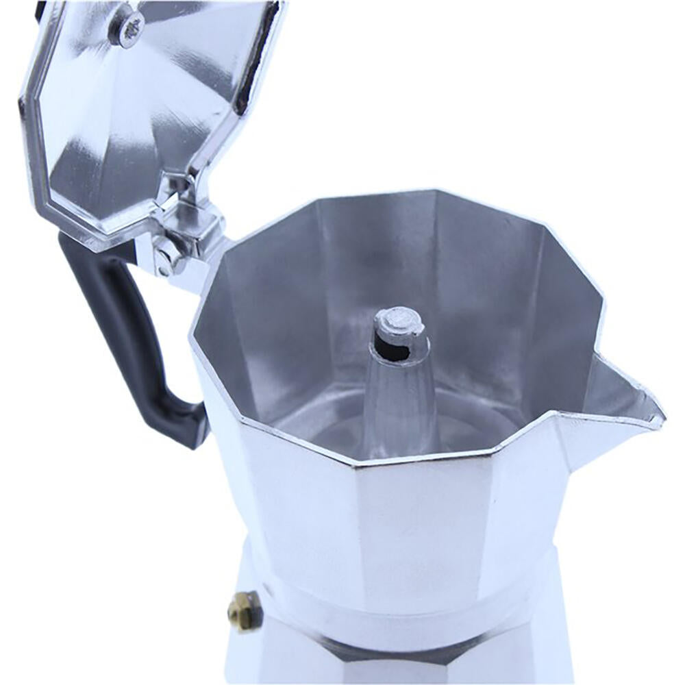 Cafetera Italiana 9 Tazas para Inducción — Acero Inoxidable